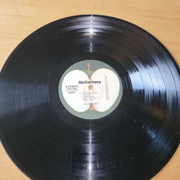 PAUL MCCARTNEY Mccartney LP Vinyl 1970 Apple Records STAO 3363 LP5 - Picture 6 of 10